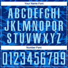 Load image into Gallery viewer, Custom Royal Light Blue Sublimation Soccer Uniform Jersey