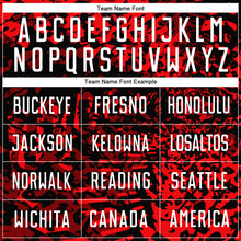 Load image into Gallery viewer, Custom Red Black-White Sublimation Soccer Uniform Jersey