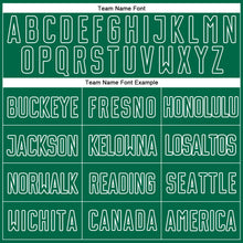 Load image into Gallery viewer, Custom Gray Kelly Green-White Sublimation Split Fashion Soccer Uniform Jersey