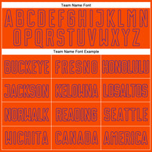 Load image into Gallery viewer, Custom Gray Orange-Purple Sublimation Split Fashion Soccer Uniform Jersey