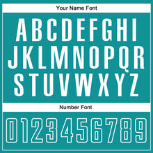 Load image into Gallery viewer, Custom Gray Teal-White Sublimation Split Fashion Soccer Uniform Jersey