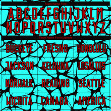 Load image into Gallery viewer, Custom Aqua Red-Black Sublimation Soccer Uniform Jersey