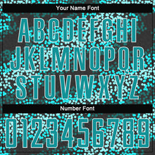 Load image into Gallery viewer, Custom Teal Teal-Black Sublimation Soccer Uniform Jersey