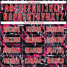 Load image into Gallery viewer, Custom Black Red-White Sublimation Soccer Uniform Jersey