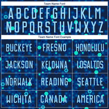 Load image into Gallery viewer, Custom Navy Light Blue-Royal Sublimation Soccer Uniform Jersey