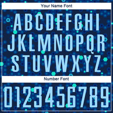 Load image into Gallery viewer, Custom Navy Light Blue-Royal Sublimation Soccer Uniform Jersey