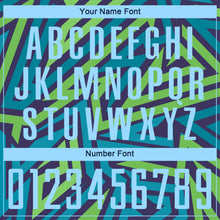 Load image into Gallery viewer, Custom Teal Light Blue-Kelly Green Sublimation Soccer Uniform Jersey