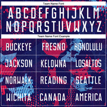 Load image into Gallery viewer, Custom Navy White-Light Blue Sublimation Soccer Uniform Jersey