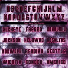 Load image into Gallery viewer, Custom Tie Dye Black-Pink Sublimation Soccer Uniform Jersey