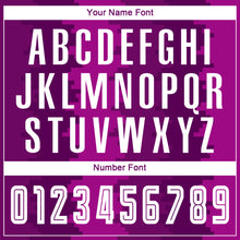 Load image into Gallery viewer, Custom Purple White-Pink Sublimation Soccer Uniform Jersey