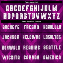 Load image into Gallery viewer, Custom Purple White Sublimation Soccer Uniform Jersey