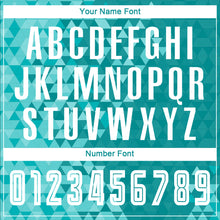 Load image into Gallery viewer, Custom Teal White Third Sublimation Soccer Uniform Jersey