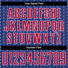 Load image into Gallery viewer, Custom Royal Red-White Sublimation Japanese Flag Soccer Uniform Jersey