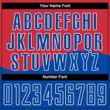 Load image into Gallery viewer, Custom Red Royal-White Sublimation South Korean Flag Soccer Uniform Jersey