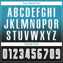 Load image into Gallery viewer, Custom Panther Blue White-Black Sublimation Long Sleeve Fade Fashion Soccer Uniform Jersey