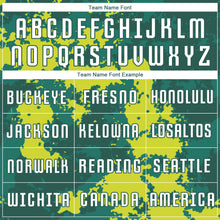 Load image into Gallery viewer, Custom Kelly Green White-Neon Green Sublimation Soccer Uniform Jersey