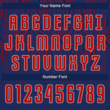 Load image into Gallery viewer, Custom Navy Red-Cream Sublimation Soccer Uniform Jersey