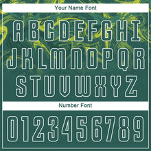 Load image into Gallery viewer, Custom Kelly Green Kelly Green-Gold Sublimation Soccer Uniform Jersey