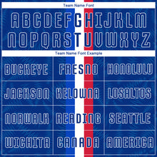 Load image into Gallery viewer, Custom Royal Royal-Red Sublimation Soccer Uniform Jersey