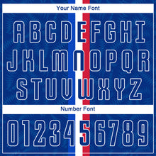 Load image into Gallery viewer, Custom Royal Royal-Red Sublimation Soccer Uniform Jersey