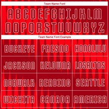 Load image into Gallery viewer, Custom Red Crimson-White Sublimation Soccer Uniform Jersey