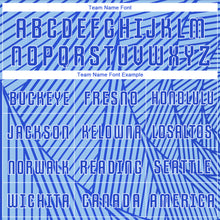 Load image into Gallery viewer, Custom Light Blue Royal-White Sublimation Soccer Uniform Jersey