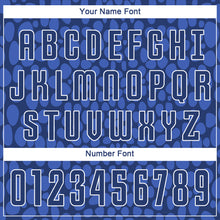 Load image into Gallery viewer, Custom Royal Navy White Sublimation Soccer Uniform Jersey