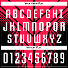 Load image into Gallery viewer, Custom Red White-Black Sublimation Soccer Uniform Jersey