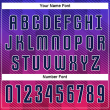 Load image into Gallery viewer, Custom Royal Navy-Hot Pink Sublimation Soccer Uniform Jersey