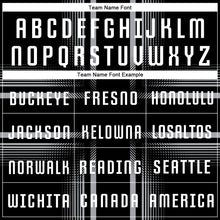 Load image into Gallery viewer, Custom Black White-Gray Sublimation Soccer Uniform Jersey