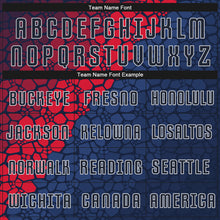 Load image into Gallery viewer, Custom Navy Navy-Red Sublimation Soccer Uniform Jersey