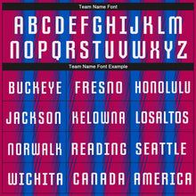 Load image into Gallery viewer, Custom Royal White-Red Sublimation Soccer Uniform Jersey