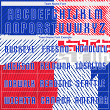 Load image into Gallery viewer, Custom Royal Royal-Red Sublimation Soccer Uniform Jersey