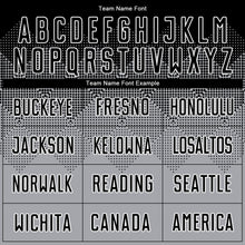 Load image into Gallery viewer, Custom Light Gray Black-White Sublimation Soccer Uniform Jersey