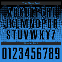 Load image into Gallery viewer, Custom Powder Blue Black Sublimation Soccer Uniform Jersey