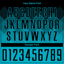 Load image into Gallery viewer, Custom Lakes Blue Black Sublimation Soccer Uniform Jersey