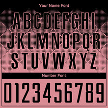 Load image into Gallery viewer, Custom Medium Pink Black Sublimation Soccer Uniform Jersey