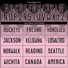 Load image into Gallery viewer, Custom Light Pink Black Sublimation Soccer Uniform Jersey