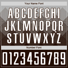 Load image into Gallery viewer, Custom Brown White Sublimation Soccer Uniform Jersey