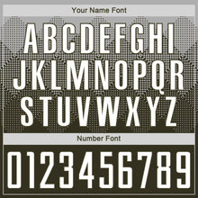 Load image into Gallery viewer, Custom Olive White Sublimation Salute To Service Soccer Uniform Jersey