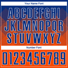 Load image into Gallery viewer, Custom Orange Royal-White Sublimation Soccer Uniform Jersey