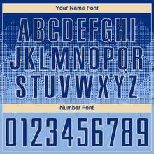 Load image into Gallery viewer, Custom Light Blue Royal-Cream Sublimation Soccer Uniform Jersey