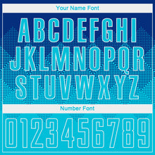 Load image into Gallery viewer, Custom Royal Lakes Blue-White Sublimation Soccer Uniform Jersey