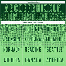 Load image into Gallery viewer, Custom Pea Green Green Sublimation Soccer Uniform Jersey