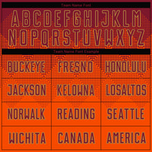 Load image into Gallery viewer, Custom Orange Crimson-Old Gold Sublimation Soccer Uniform Jersey