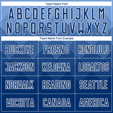 Load image into Gallery viewer, Custom Light Blue Navy-White Sublimation Soccer Uniform Jersey