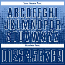 Load image into Gallery viewer, Custom Light Blue Navy-White Sublimation Soccer Uniform Jersey