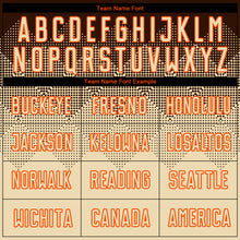 Load image into Gallery viewer, Custom Brown Cream-Orange Sublimation Soccer Uniform Jersey