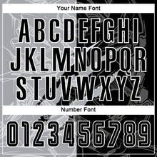 Load image into Gallery viewer, Custom Graffiti Pattern Black-Gray Scratch Sublimation Soccer Uniform Jersey