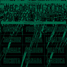 Load image into Gallery viewer, Custom Black Kelly Green Sublimation Soccer Uniform Jersey